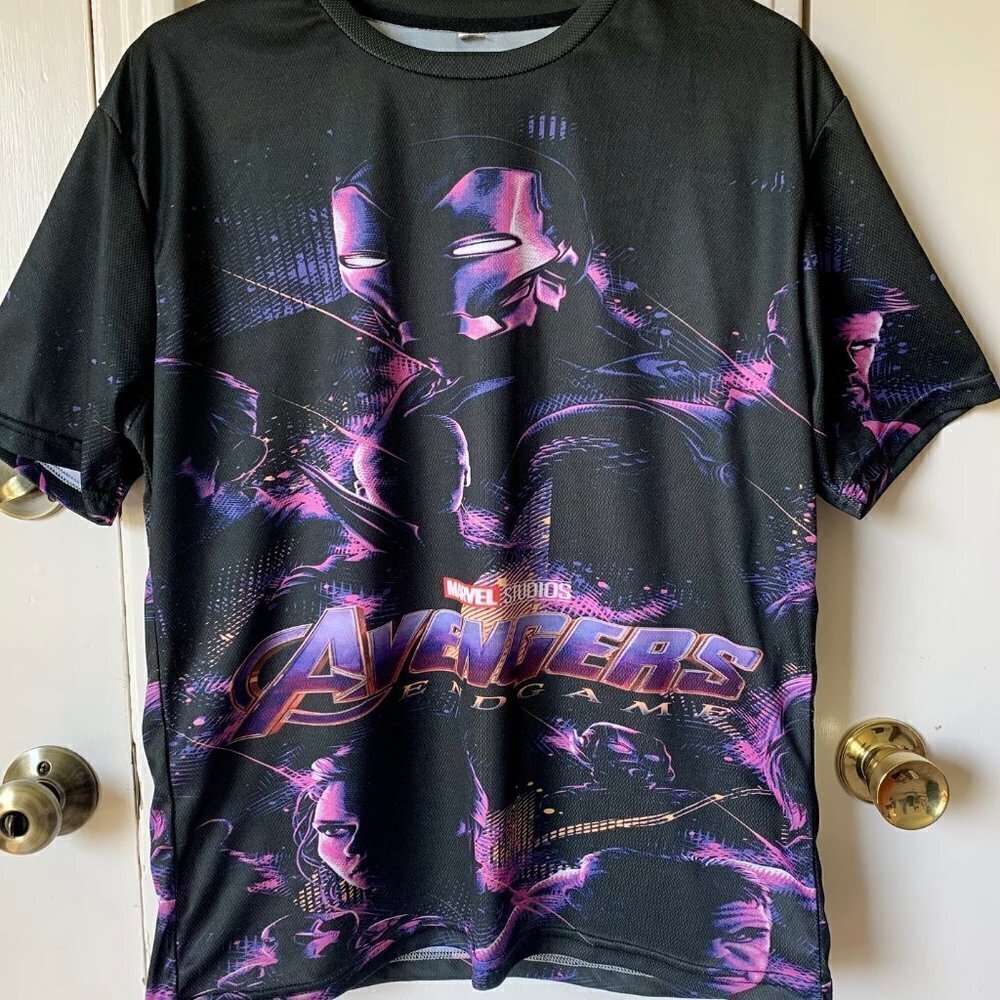Avengers Endgame 3D T-Shirt Men Women Casual Short Sleeve Round Neck Tee Tops XL